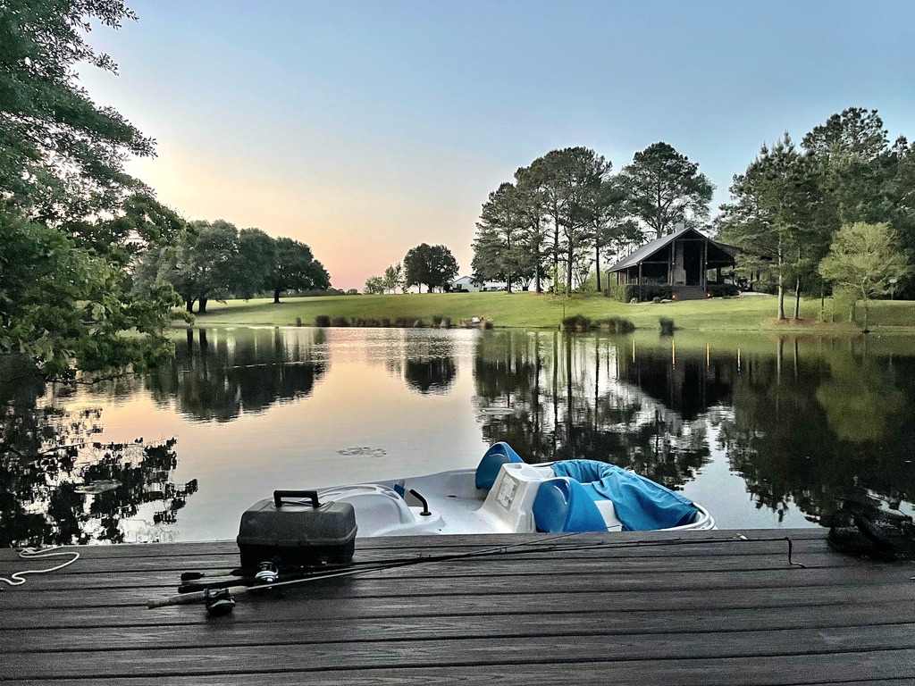 Lake view at The Taylor Ranch