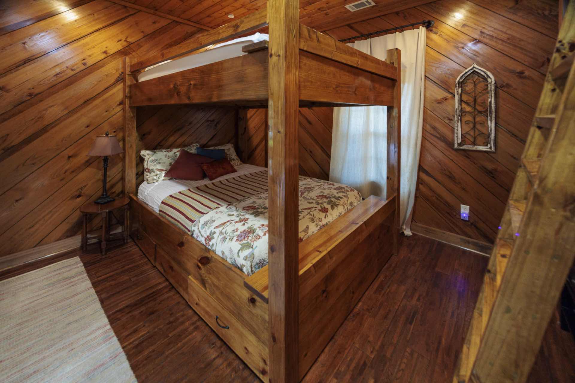 Lake House interior