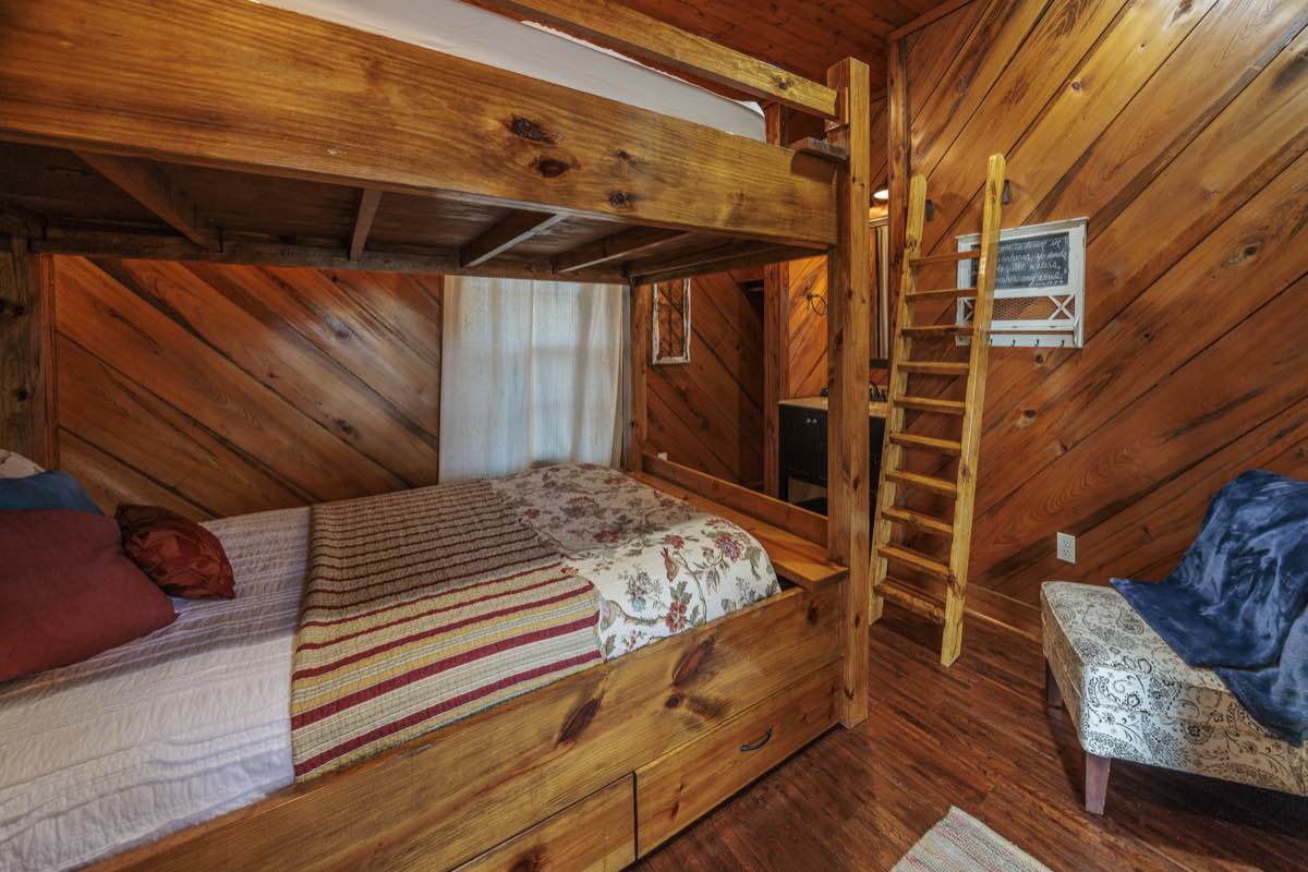 Lake House interior