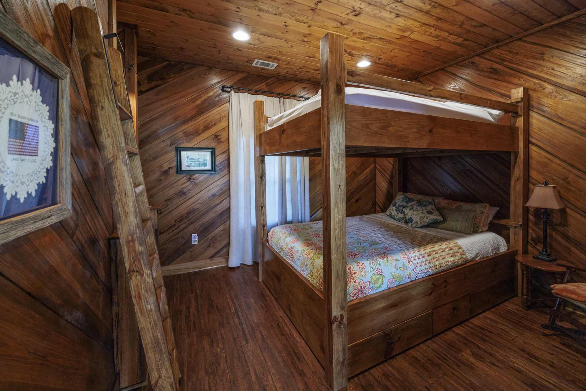 Lake House interior